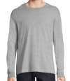 03982 Pioneer LSL SOL'S Unisex Pioneer Long Sleeve T-Shirt Grey Marl colour image